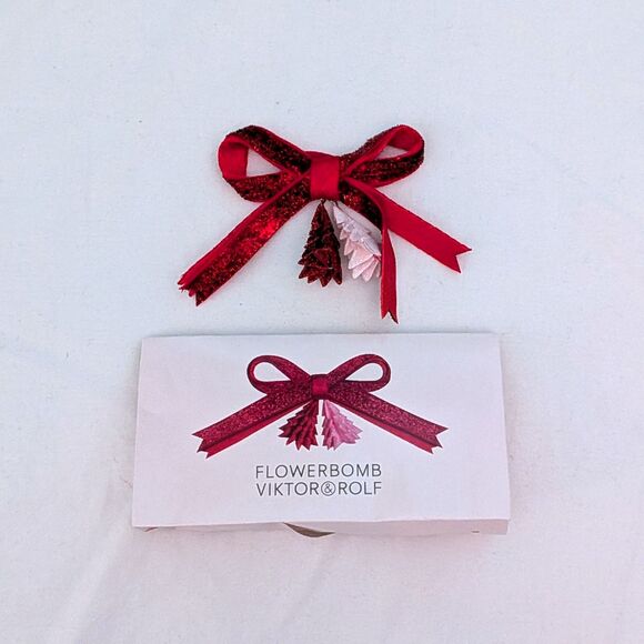 Viktor & Rolf Flowerbomb Fragrance Kit Candle Lotion Bow Beauty Scent Women's - Picture 4 of 6